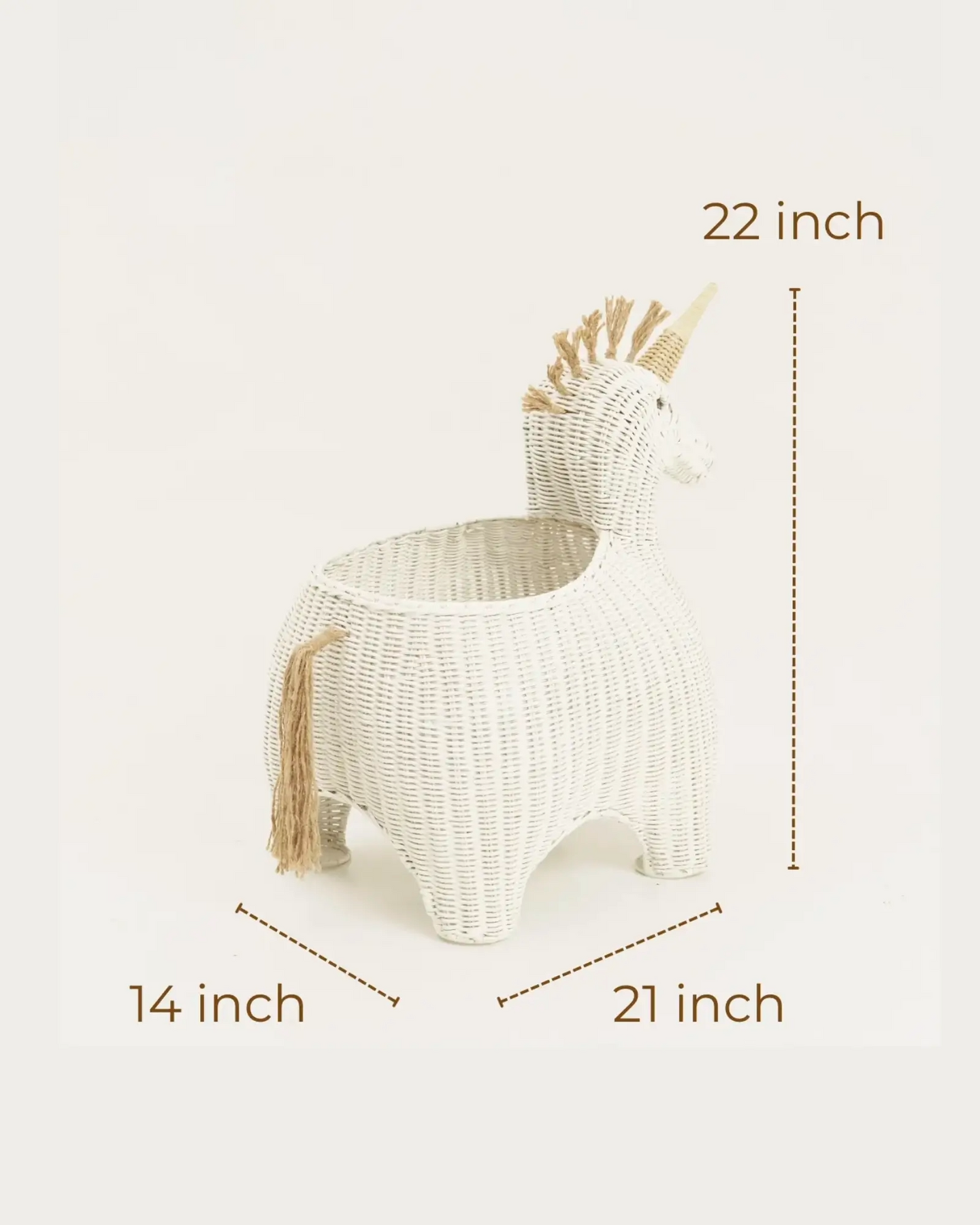 Luna Unicorn Basket